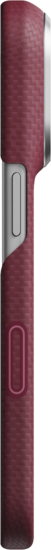 PITAKA Edge iPhone 18 Pro Max hoesje Argyle burgundy