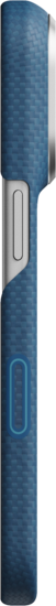 PITAKA Edge iPhone 18 Pro Max hoesje Argyle blauw