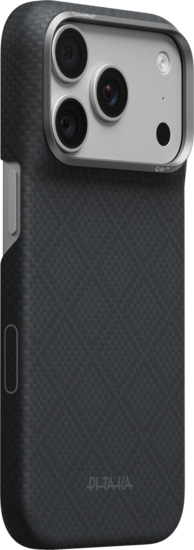 PITAKA Edge iPhone 18 Pro Max hoesje Argyle zwart