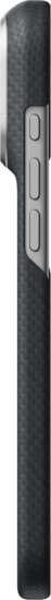 PITAKA Edge iPhone 18 Pro hoesje Argyle zwart 