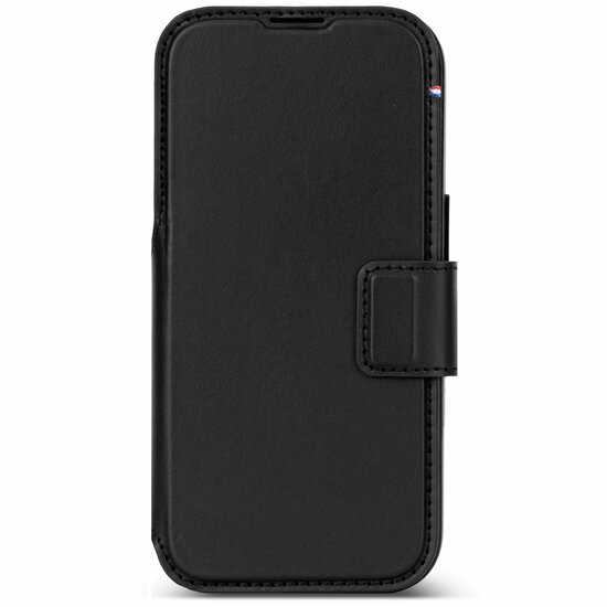 DECODED Leather Detachable Wallet Case iPhone 18 Pro hoesje zwart