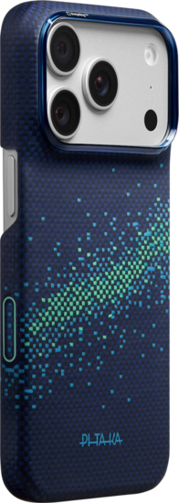 PITAKA Edge iPhone 18 Pro Max hoesje Ultra Slim milky way galaxy