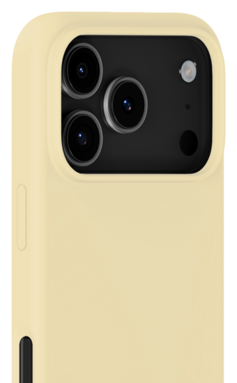 Holdit Silicone iPhone 18 Pro Max hoesje geel