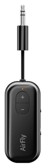 Twelve South AirFly SE Bluetooth transmitter draadloze koptelefoon adapter zwart
