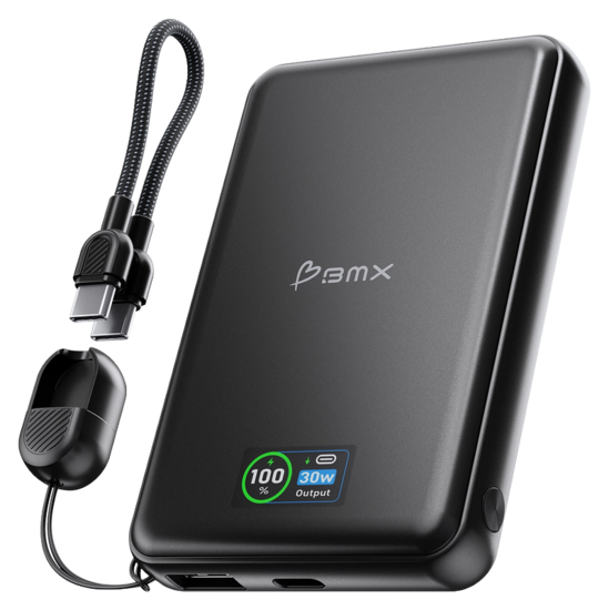 BMX SolidSafe Solid State 10000 mAh 30 watt powerbank