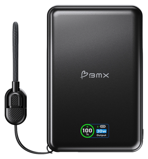 BMX SolidSafe Solid State 10000 mAh 30 watt powerbank