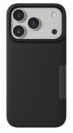 Nudient Thin MagSafe iPhone 18 Pro hoesje zwart