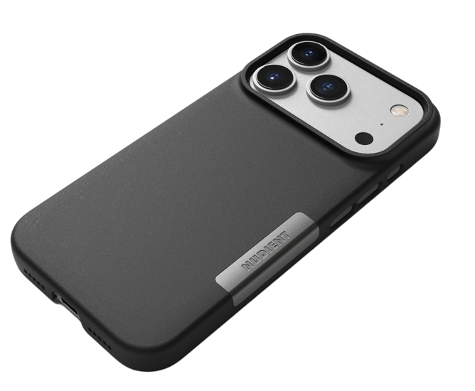NUDIENT Thin MagSafe iPhone 18 Pro Max hoesje zwart