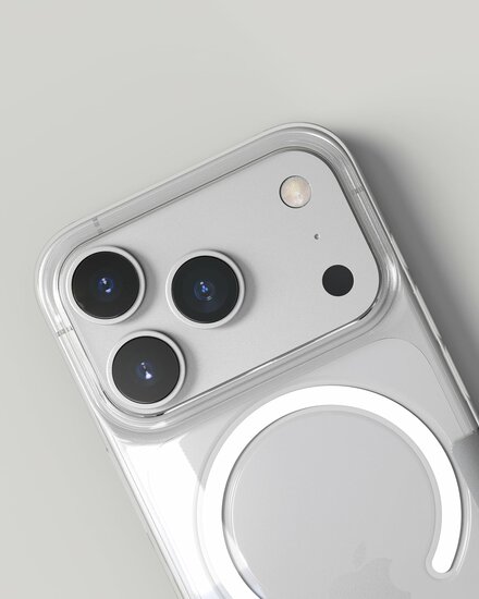 NUDIENT Thin MagSafe iPhone 18 Pro Max hoesje transparant