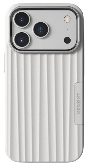 NUDIENT Bold MagSafe iPhone 18 Pro hoesje wit