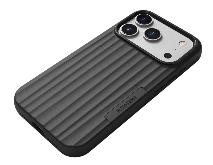 NUDIENT Bold MagSafe iPhone 18 Pro hoesje zwart