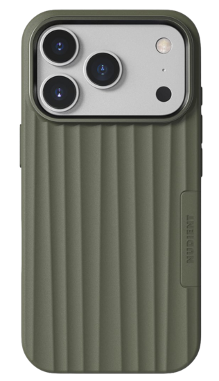 NUDIENT Bold MagSafe iPhone 18 Pro hoesje groen