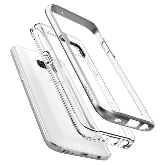 Spigen Neo Hybrid Crystal case Galaxy S7 Silver