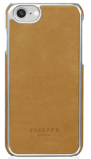 Pipetto Leather Snap iPhone 7 hoesje Brown