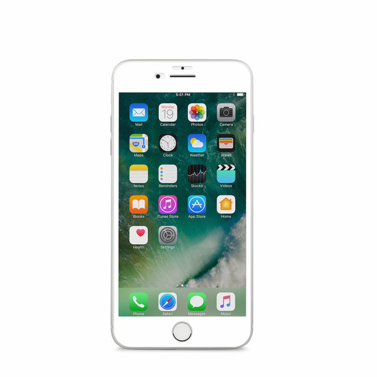 Moshi IonGlass iPhone 7 Plus Glass screenprotector White