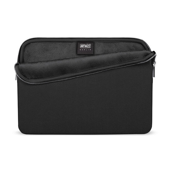 ArtWizz Neoprene MacBook 13 inch sleeve Zwart