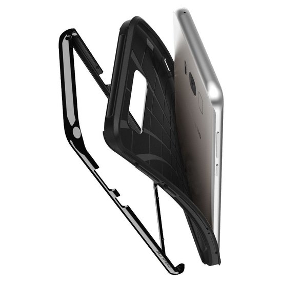 Spigen Neo Hybrid Galaxy S8 Plus hoes Zwart