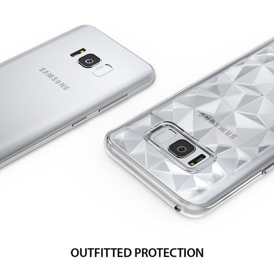Ringke Air Prism Galaxy S8 hoesje Doorzichtig