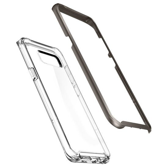 Spigen Neo Hybrid Crystal Galaxy S8 hoesje Gun Metal