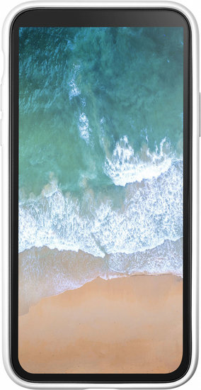LAUT Huex iPhone X Marble hoesje Wit