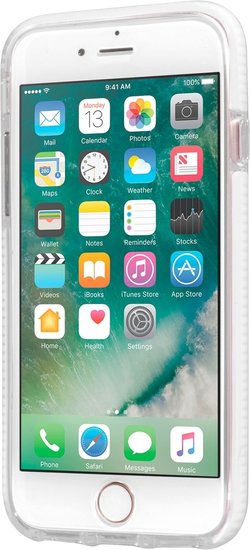 LAUT Fluro iPhone 8 hoesje Wit