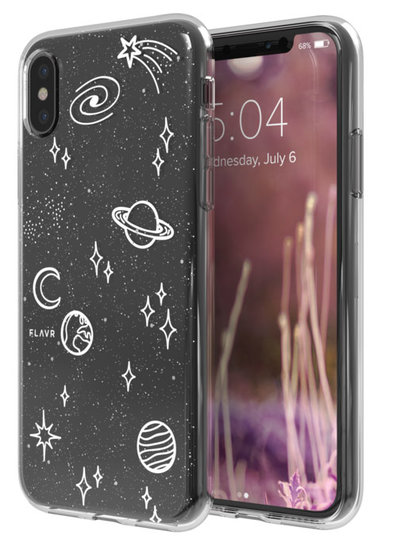 FLAVR iPlate iPhone X hoesje Cosmic