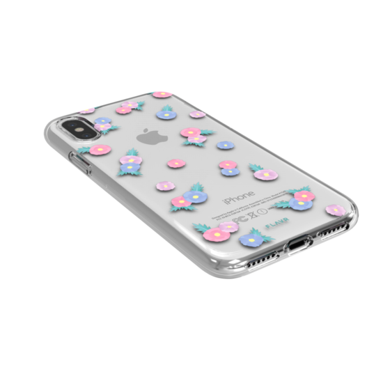 FLAVR iPlate iPhone X hoesje Flowers