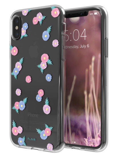 FLAVR iPlate iPhone X hoesje Flowers