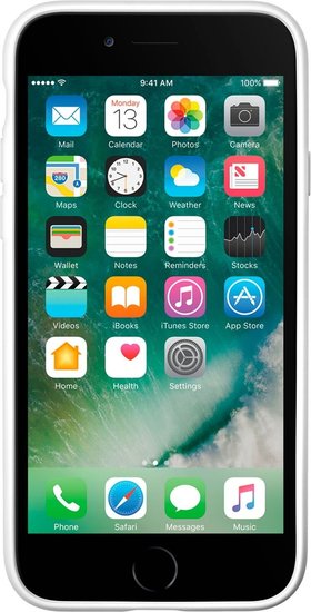 LAUT Pop iPhone 8 hoesje Artic Pearl