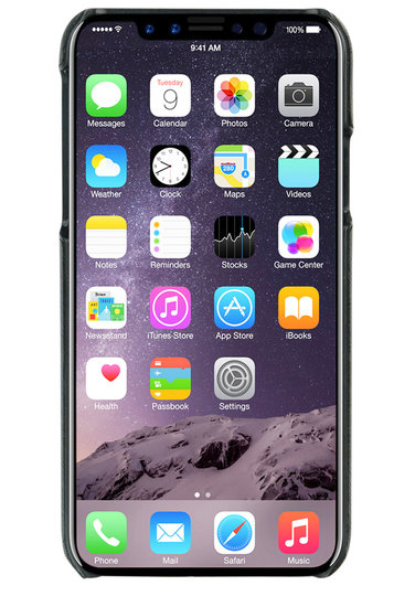 dbramante1928 Mode London iPhone X hoes Zwart