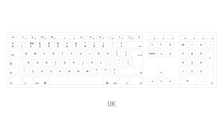Matias Aluminium Keyboard Qwerty toetsenbord Zilver