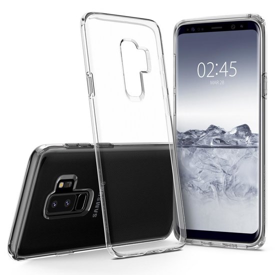 Spigen Liquid Crystal Galaxy S9 Plus hoes Transparant