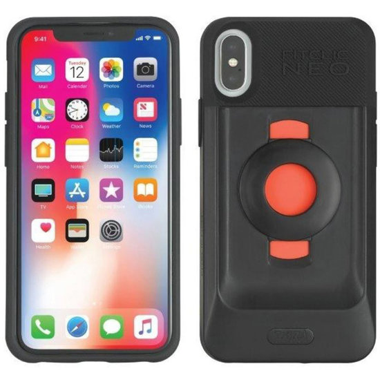 Tigra FitClic Neo iPhone X fietshouder Zwart