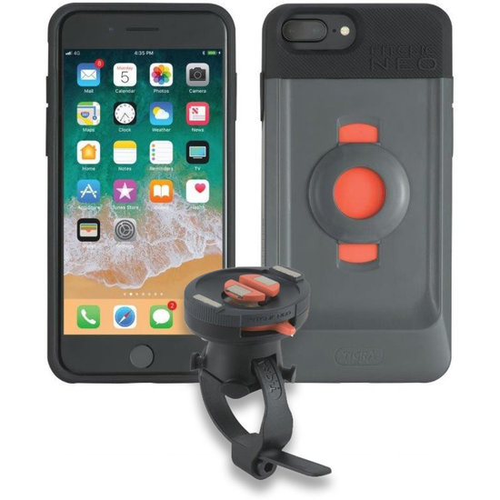 Tigra FitClic Neo iPhone 8/7 Plus fietshouder Zwart