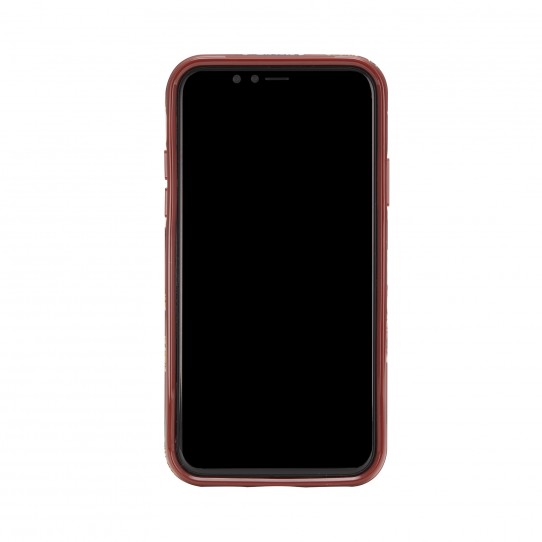Richmond Finch Marble iPhone X hoesje Floral Rood