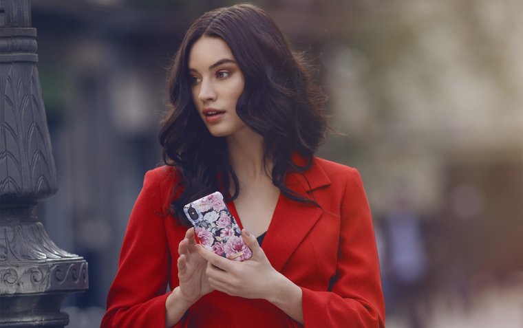 iDeal of Sweden iPhone X hoesje Peony