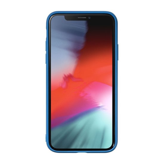 LAUT Mineral Glass iPhone Xs Max hoesje Blauw