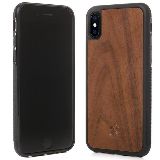 Woodcessories EcoCase Wood iPhone XS Max hoes Bruin