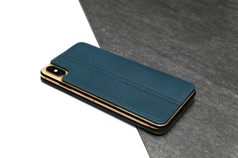 Twelve South SurfacePad iPhone XS Max hoesje Cognac