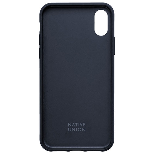 Native Union Clic Canvas iPhone XS Max hoesje Navy