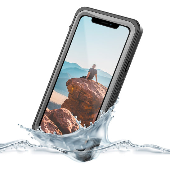 Vizu ExtremeX Waterdicht iPhone XS hoesje Zwart