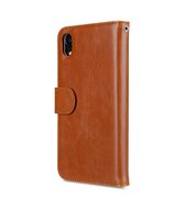 Melkco Wallet iPhone XR hoesje Bruin