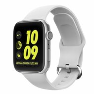 TechProtection Flex Apple Watch 44 / 42 mm bandje Wit