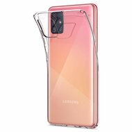 Spigen Liquid Crystal Galaxy A71 hoesje Doorzichtig