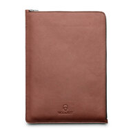 Woolnut Leather Folio MacBook Pro 16 inch hoesje Cognac