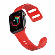 TechProtection Soft Apple Watch 44 / 42 mm bandje Rood