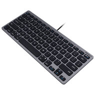 MacAlly SLIMKEY Slim bedraad USB toetsenbord Grijs