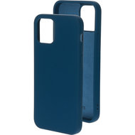 Mobiparts Silicone iPhone 12 Pro / iPhone 12&nbsp;hoesje Blauw