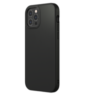 RhinoShield SolidSuit iPhone 12 Pro / iPhone 12 hoesje Classic Zwart