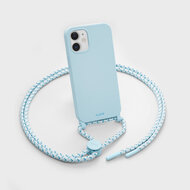 LAUT Pastels Necklace iPhone 12 mini hoesje Blauw